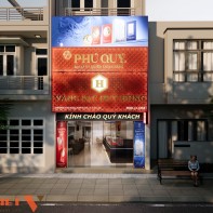 Thiết kế Tiệm Vàng Anh Vũ Hồng – Thái Bình